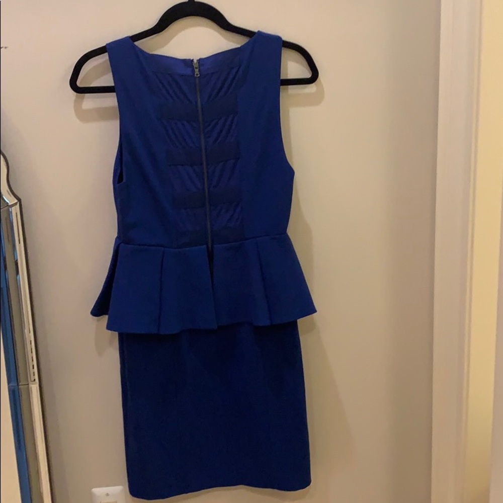 Alice and Olivia Cobalt Blue Cocktail Dress